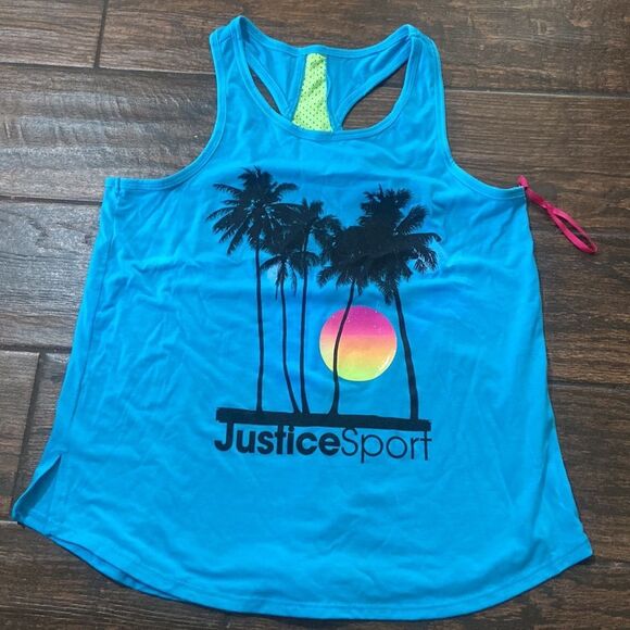Justice Girl Tank Top Size XL (16-18) - Picture 1 of 8